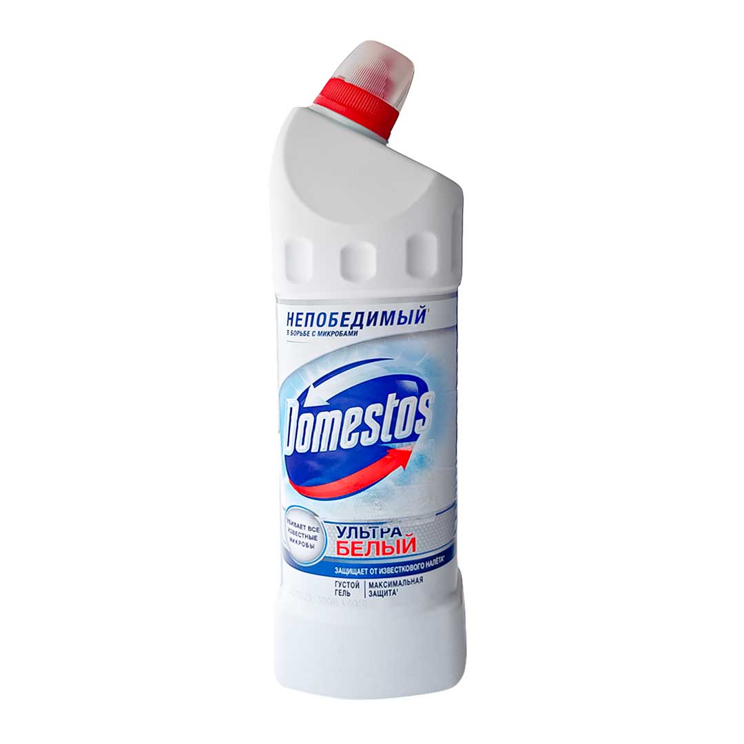 Чистящее средство Domestos УЛЬТРА-БЕЛЫЙ 1л (Белый)