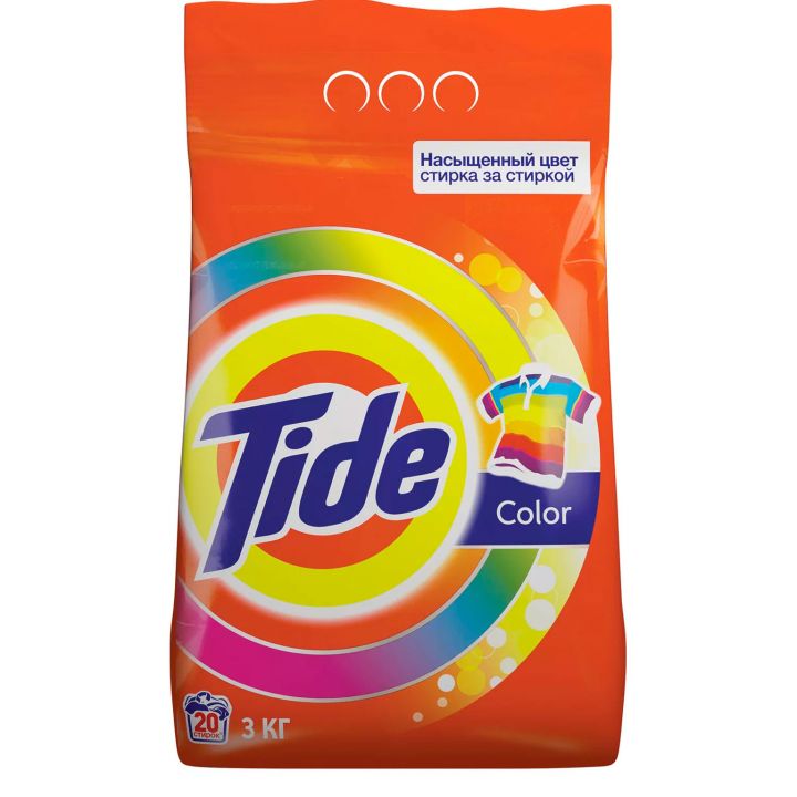 Порошок стиральный TIDE Color 3 кг