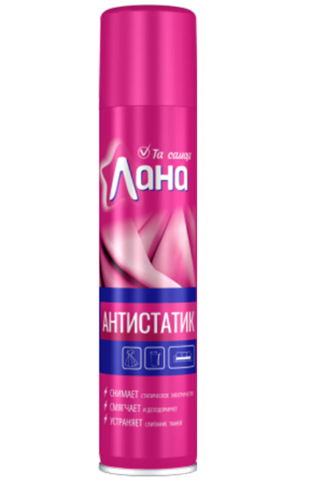 Антистатик "Лана" аэрозоль 180 мл