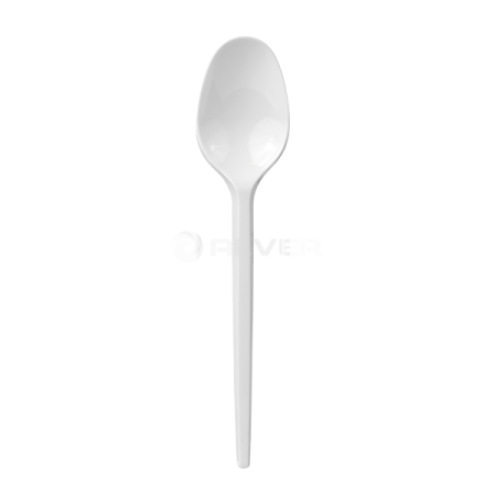 Ложка столовая эконом, белая, (100шт/уп) 4000Б