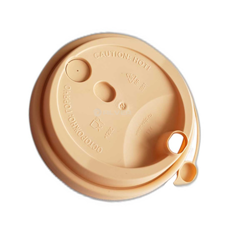 Крышка с питейником 90мм МАТОВАЯ Крафт 3001М/крф