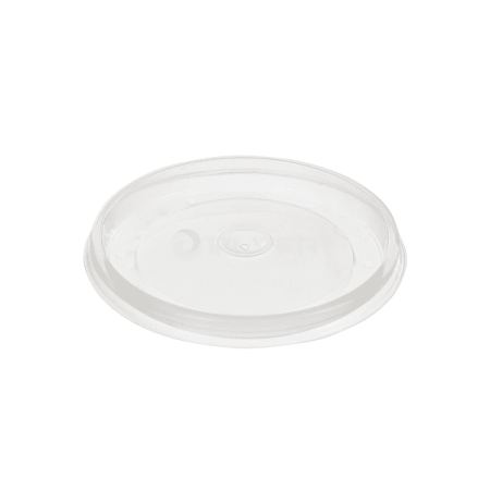 Крышка к суповому бумажному контейнеру 500мл прозрачная, 98мм 