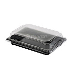 Контейнер С-19 (Т) дно для суши 420 шт/пач, крышка 46013