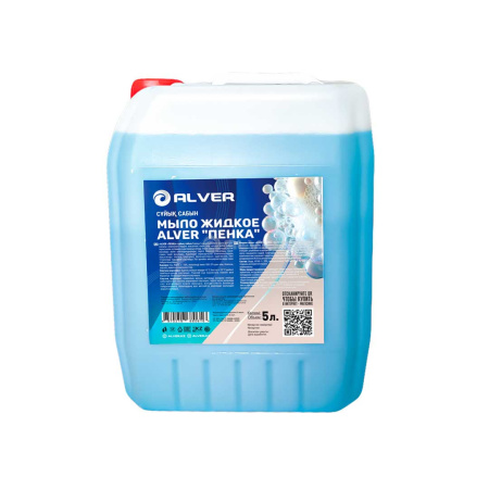 Мыло жидкое ALVER "ПЕНКА" 5 л Канистра