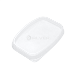 Крышка прямоугольная на средний контейнер (138*102)