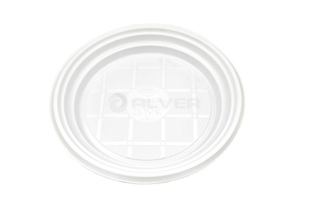 Тарелка десертная d-205, белая