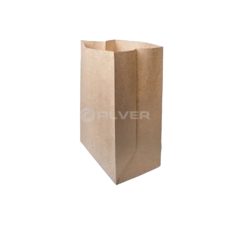 Крафт-пакет бурый с прям. дном, без ручек, 260*150*340