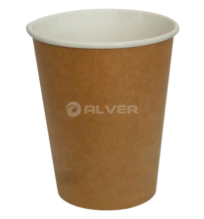 Стакан бумажный для горячих напитков, КРАФТ 250 мл