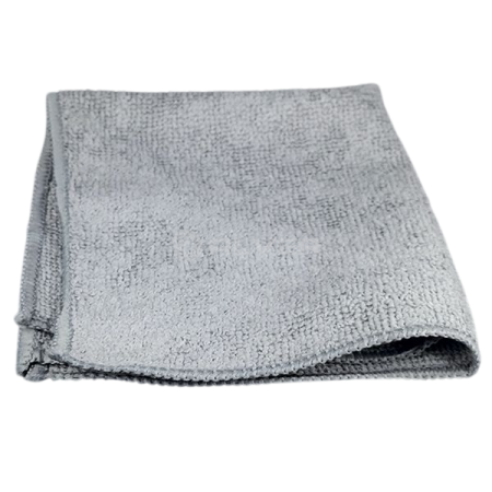 Тряпка из микрофибры 30*30 см, СЕРЫЙ, 200 гр/м² (т)