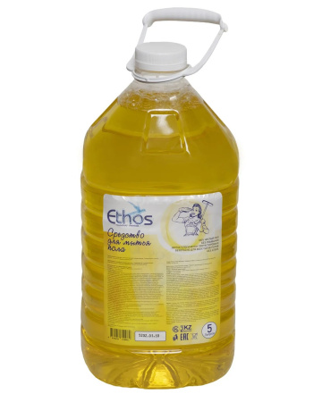 Средство для полов и стен Ethos Лимон 5 л, ПЭТ