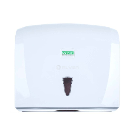 Диспенсер для бумажных полотенец Z-укладка БЕЛЫЙ Vialli 200