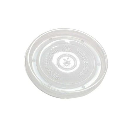 Крышка к суповому бумажному контейнеру 480мл прозрачная, 97мм 