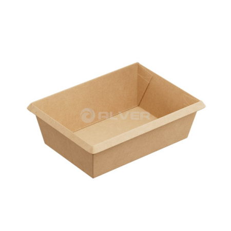 Салатник OneClick, 400 мл, Крафт, крышка 40071,40072