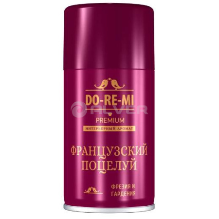Освежитель воздуха До-ре-ми Премиум ФРАНЦУЗСКИЙ ПОЦЕЛУЙ 250мл (сменный блок)