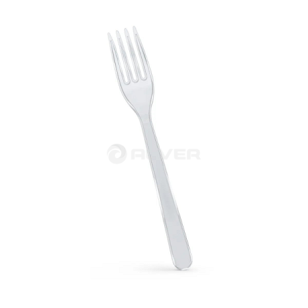 Вилка ПРЕМИУМ прозрачная 50 шт/пач, 1500 шт/кор