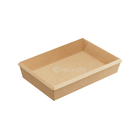 Салатник OneClick 1000 мл,Крафт,низкий + 40092,40193 