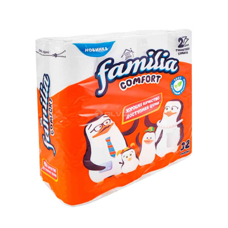 Туалетная бумага FAMILIA COMFORT 2сл 32рул