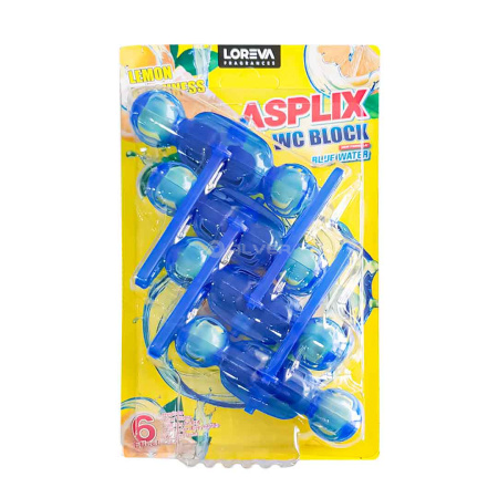 Туалетный блок для унитаза Лимон 4шт