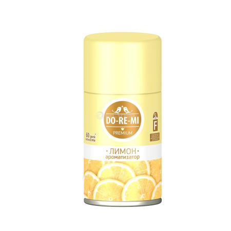 Освежитель воздуха До-ре-ми Премиум ЛИМОН 250мл (сменный блок)