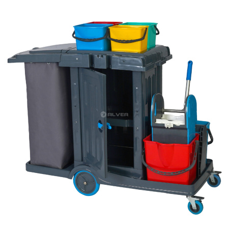 *Тележка для уборки многофункциональная HCD951 UP 
