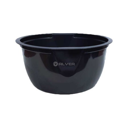 Контейнер суповой М-132 Черный 500 мл, крышка 44080