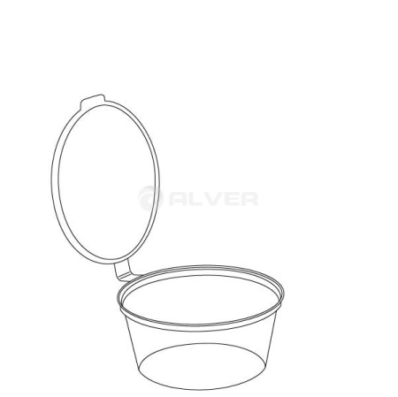 Соусница 30мл с крышкой 1232П