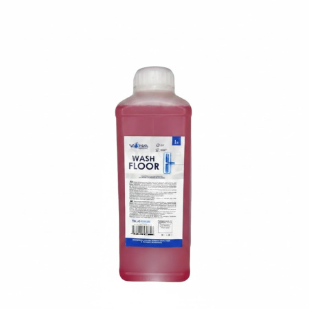 Средство для мытья полов, щелочное, для сильных загрязнений WASHFLOOR 1 л