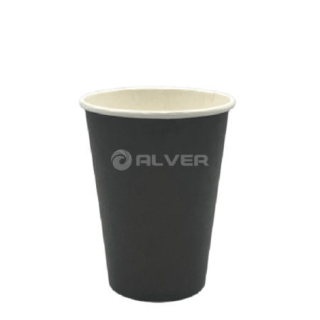 Стакан бумажный для горячих напитков ЧЕРНЫЙ 350мл