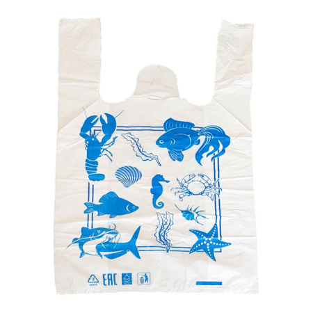 Маечка с ручкой "Рыбка"