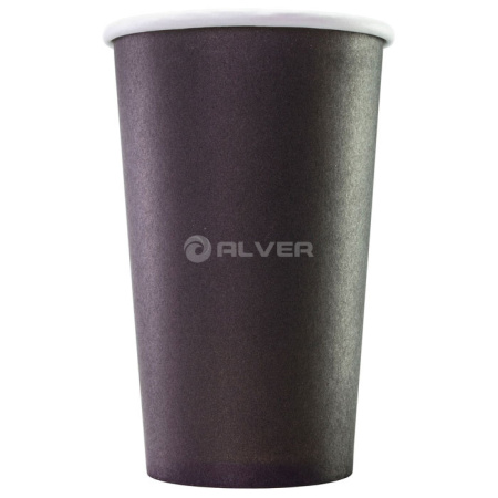 Стакан бумажный для горячих напитков Черный (Picnic) 400мл