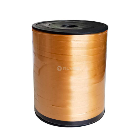 Лента упаковочная 0,5см*500м золото