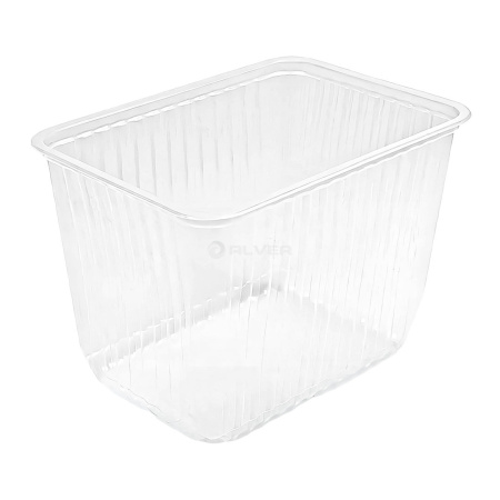 Контейнер 1500 ПРОЗРАЧНЫЙ ПП 186*132 Ake Plast, крышка к контейнеру (44046)