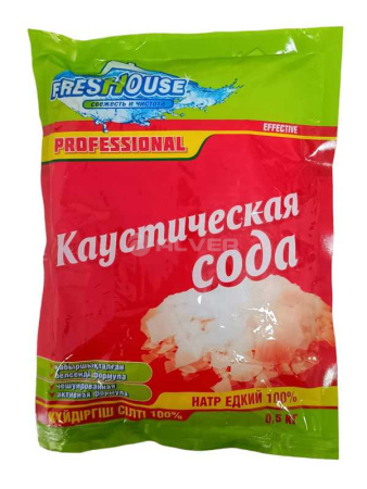 Сода каустическая FRESHOUSE, 500 гр
