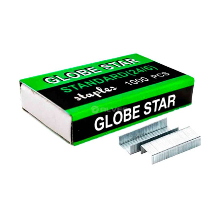 Скобы для степлера BG №24/6, оцинкованные 1000шт