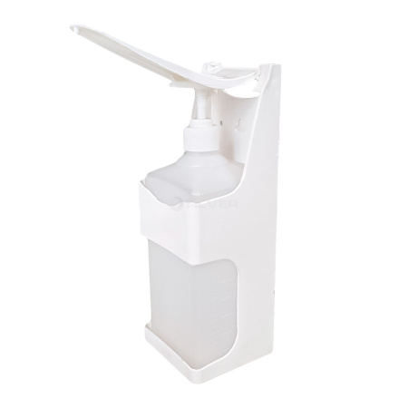 Дозатор локтевой с бутылкой, Эконом, 1 л.