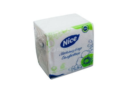 Салфетки бумажные Nice, 23*23см   