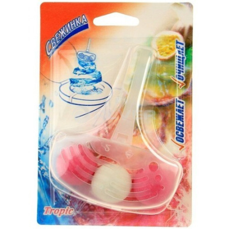 Туалетный блок для унитаза Снежинка Тропик 3шт