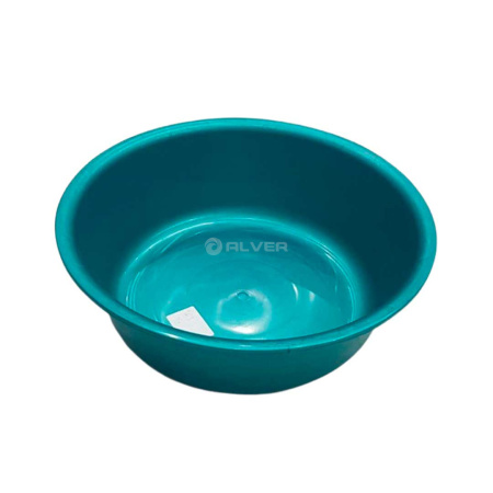 Таз пластиковый без ручек Бирюзовый, 15 л.