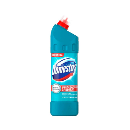 Чистящее средство Domestos СВЕЖЕСТЬ АТЛАНТИКИ 1л (Голубой)
