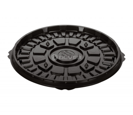 Упаковка для торта Емкость Т-235/3ДШ КОРИЧНЕВАЯ