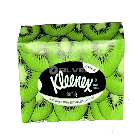 *Салфетки в коробке Kleenex вытяжные 2 слоя 150шт