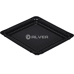 Контейнер С-18 дно для суши черная (900шт./уп), крышка 46010