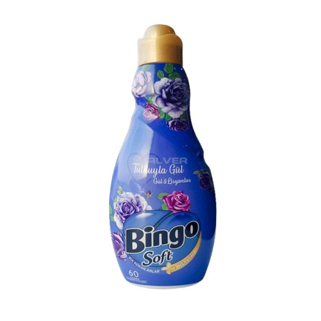 *Кондиционер для белья концентрат BINGO SOFT  TUTKUYLA GUL 1440мл