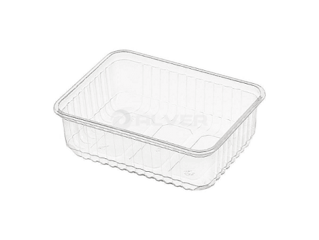 Контейнер 500мл ПРОЗРАЧНЫЙ ПП 186*132 Ake Plast, крышка к контейнеру (44046)