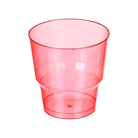 Стакан Кристалл красный 200 мл 1004К