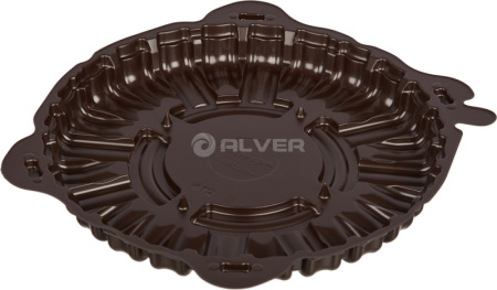 Упаковка для тортов  Т-207/1 ДШ (М) Коричневая, крышка 51110