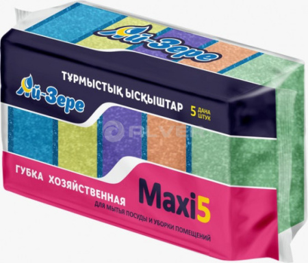 Губки для посуды MAXI 5 шт
