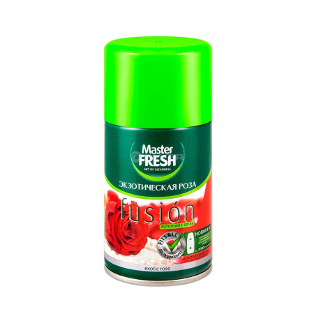 *Освежитель воздуха MASTER FRESH Экзотическая роза 250мл (сменный блок)